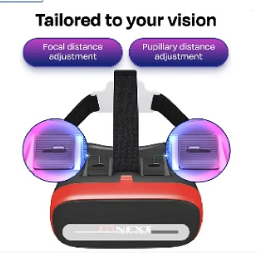 B Next Virtual Reality Headset For Android & IPhones Smartphones